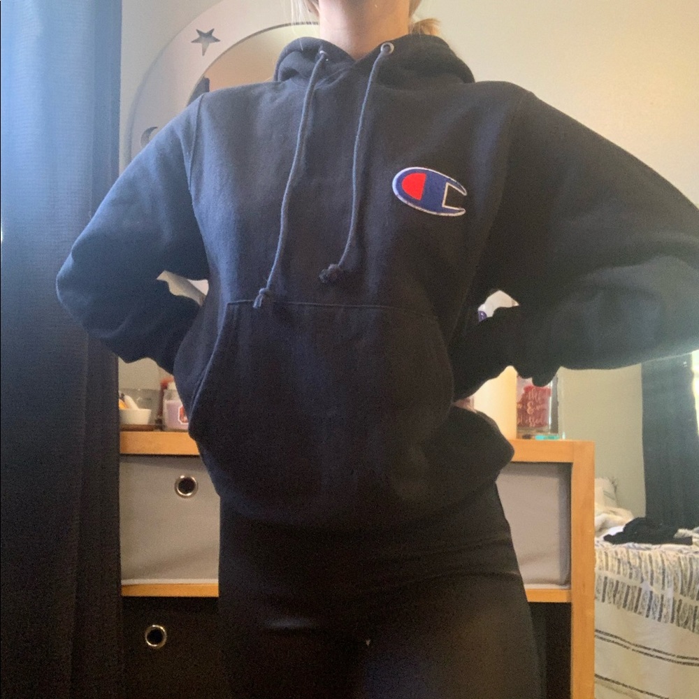 Champion Reverse Weave C Logo Hoodie